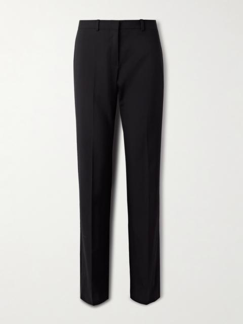 Hiram Wool-twill Straight-leg Pants