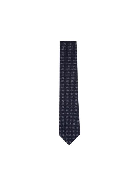geometric-patterned tie