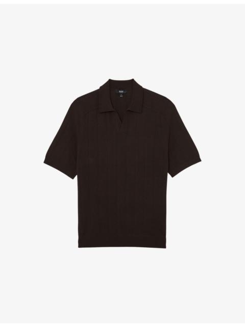 Chelmsford Short-Sleeved Wool Polo Shirt