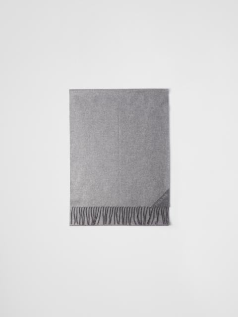 Jacquard Evening silk, cashmere and Lurex scarf