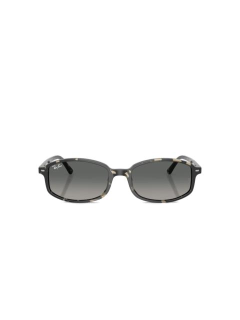 havana rectangle sunglasses