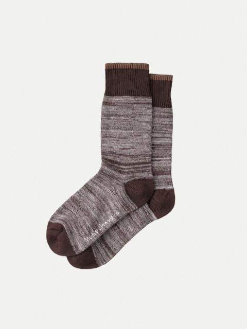 Rasmusson Multi Yarn Socks W Brown