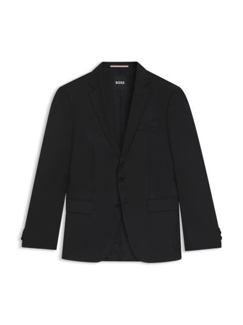 SLIM-FIT SUIT JACKET IN VIRGIN-WOOL SERGE
