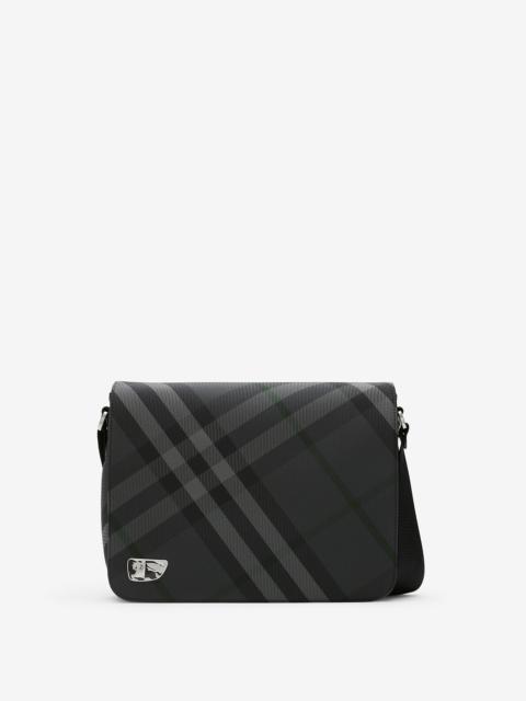 Grid Messenger Bag