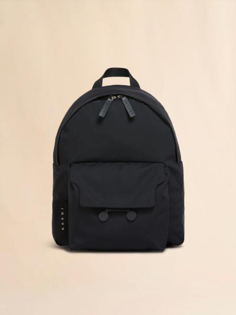 BLACK CITYSCAPE BACKPACK