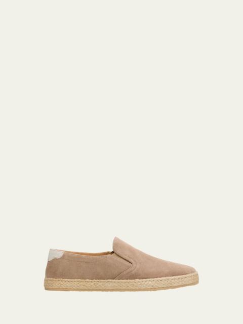 Men's Suede Slip-On Espadrilles