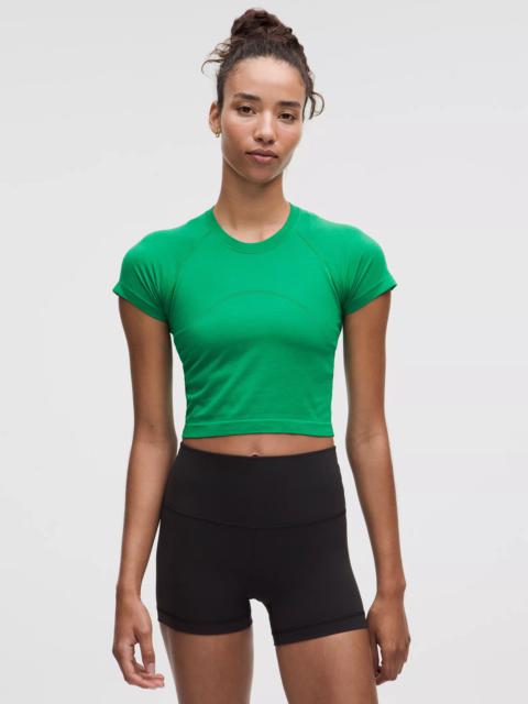 Swiftly Tech Cropped Short-Sleeve Shirt 2.0