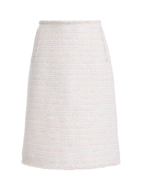 Tweed Sorbet Mini Skirt ivory