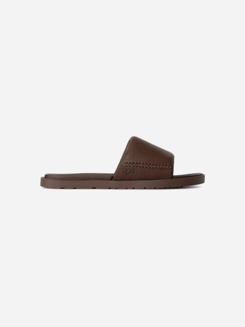 ® Men's Seaside II Slide Leather/Suede Sandals in L®age