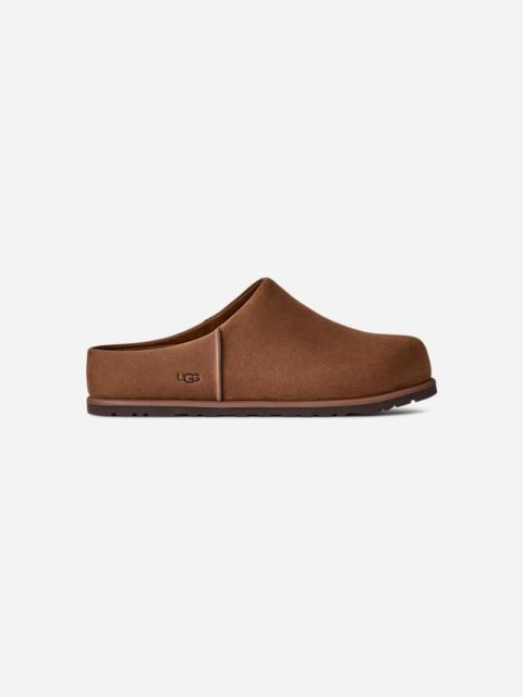 ® Men's Otzo Clog Nubuck Shoes in Dark Chestnut