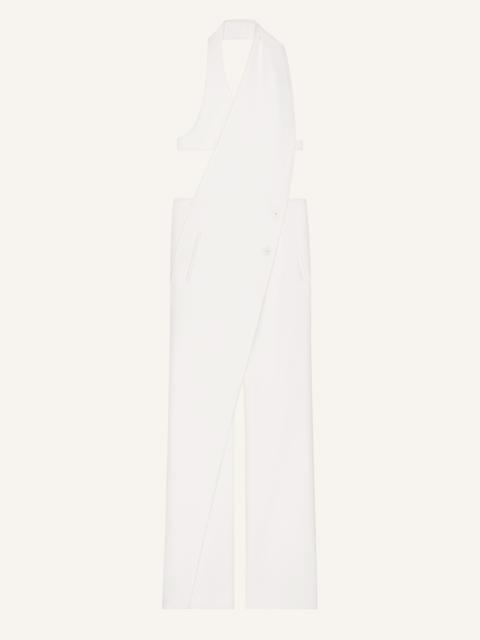 WRAPPED CRÊPE JUMPSUIT