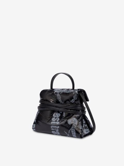 MOSCHINO TIE ME SMALL HAND BAG