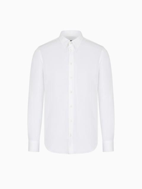 Icon slim-fit, cotton jersey shirt