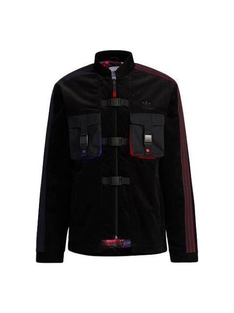 adidas originals Men's Cny Coach Jacket Black GN5444