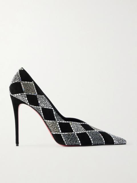 Doria Embellished Suede Pumps