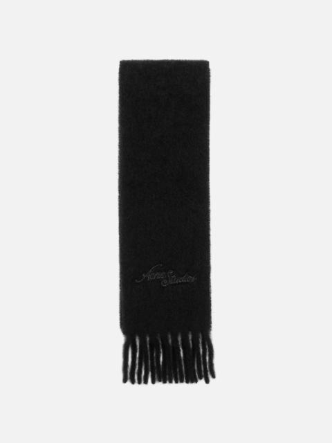 Wool scarf - Year of the Horse - Black