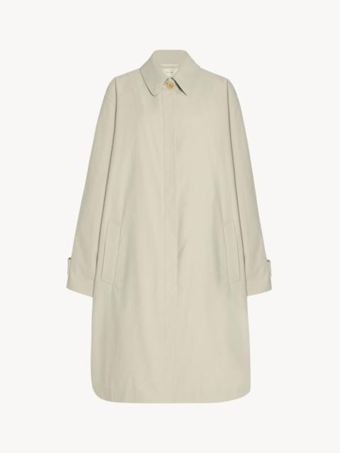 Pluma Coat in Cotton and Cashmere