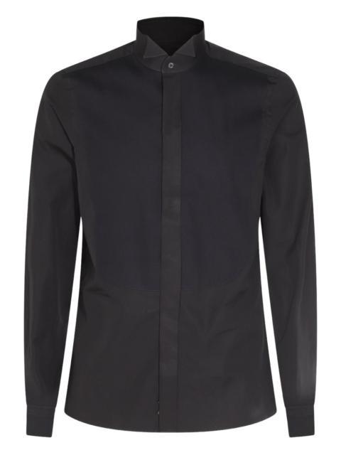 cotton tuxedo shirt