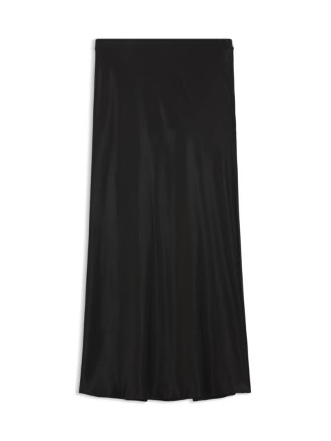 REGULAR-FIT MAXI SKIRT IN SATIN