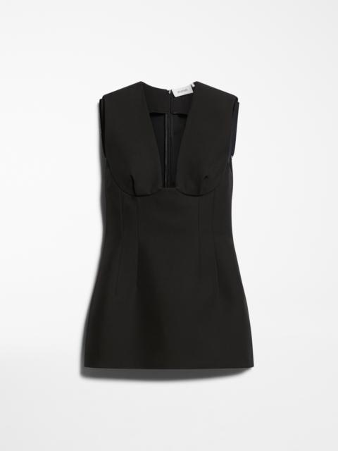 GHISA Sleeveless top with corset detail