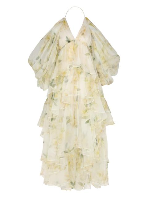 HARMONY GATHERED LONG DRESS