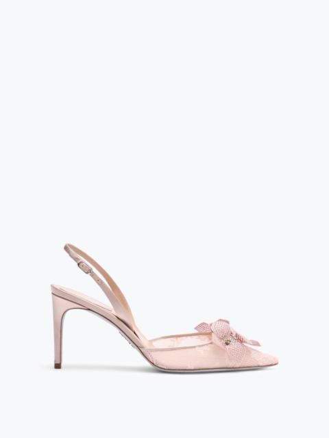 Floriane Powder Pink Slingback 80