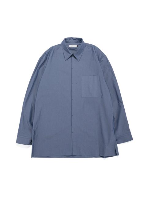 Square Pocket Oversized Shirt Indigo