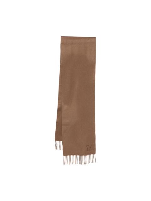 brown scarf