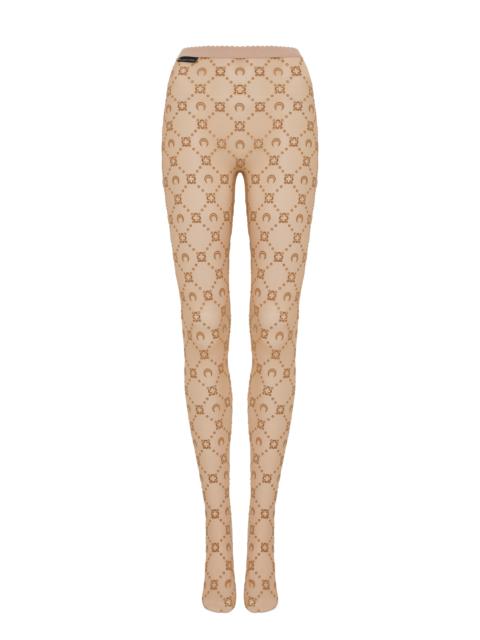 Recycled Mesh Flock Tights