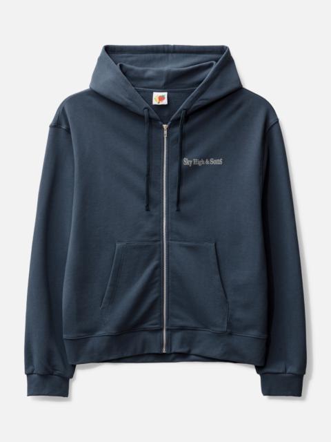 SKY HIGH AND SONS ZIP-UP HOODIE