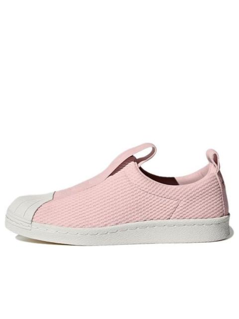 (WMNS) adidas Superstar BW3S Slipon W 'Pink White' BY9138