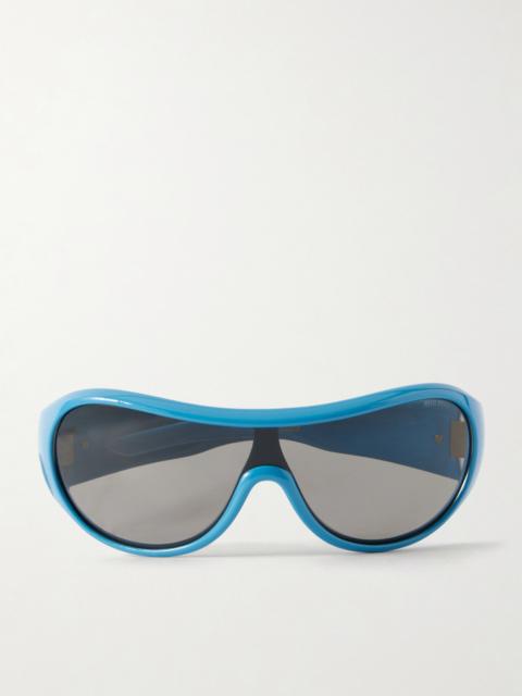 Rounded-frame Acetate Sunglasses