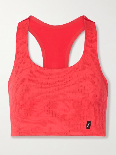 Pace Ribbed Stretch Sports Bra