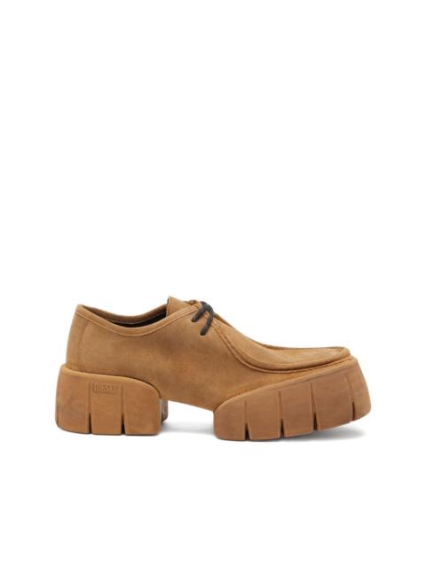 D-TEX WB suede rubber Derby shoes