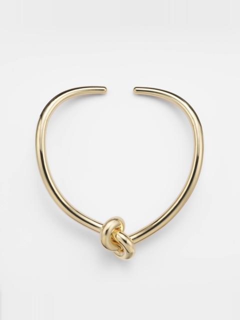 Legacy Knot 18kt gold choker