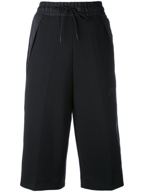 drawstring capri trousers