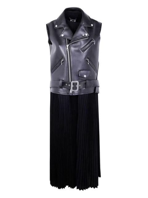 biker maxi dress