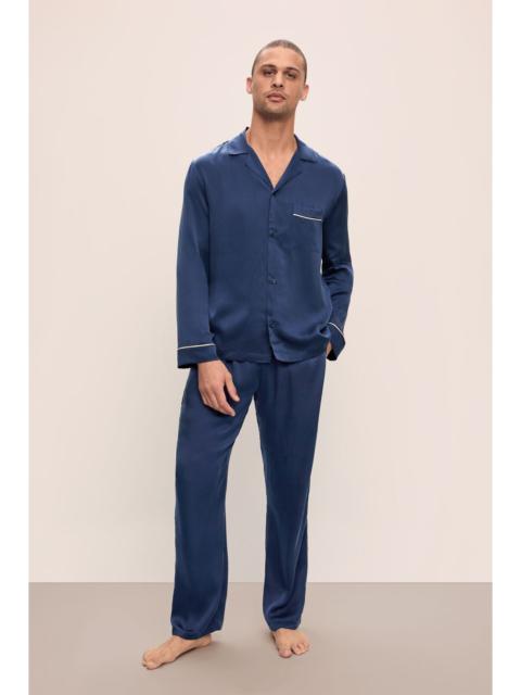 Charles Washable Silk Long PJ Set