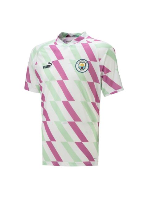 PUMA Man City Pre Match Jersey 'Teal' 769498-11