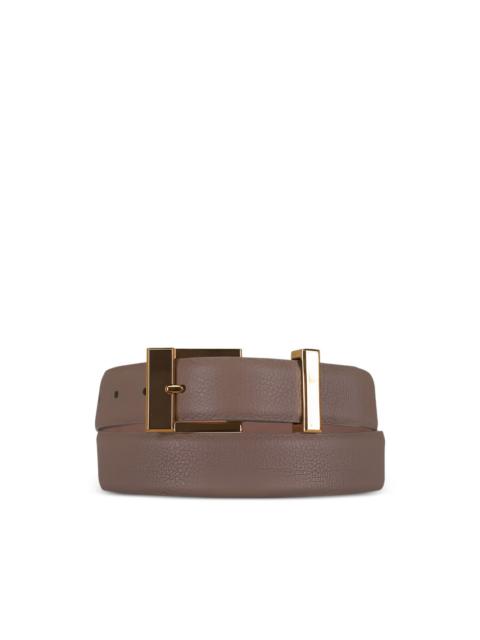 Manhattan gold-tone buckle belt