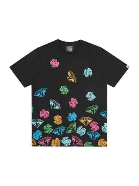 DIAMONDS & DOLLARS JUMBLE T-SHIRT