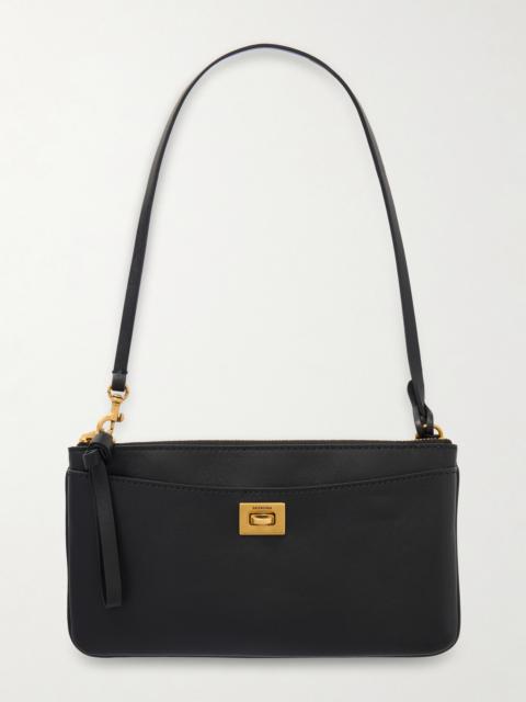 Rodeo Textured-leather Shoulder Bag