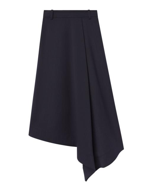 Gael Melange Twill Midi Skirt
