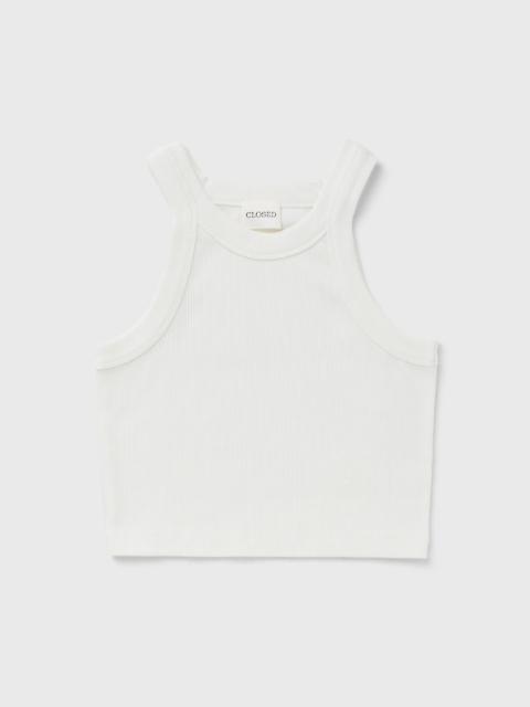 CROPPED RACER TANK