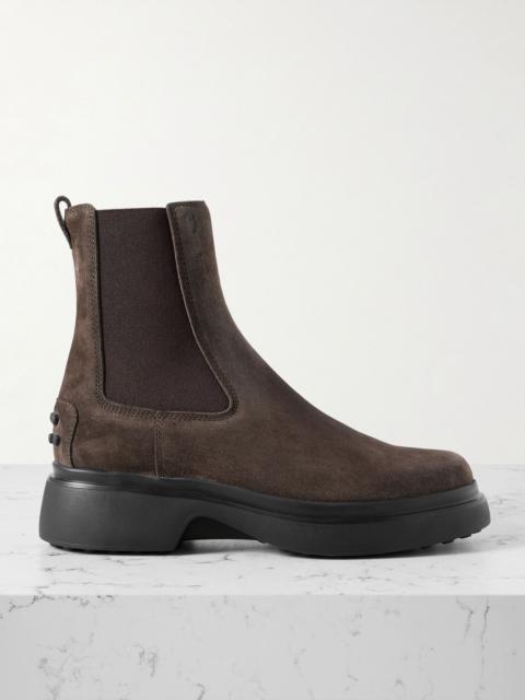 Gomma suede Chelsea boots Dark brown