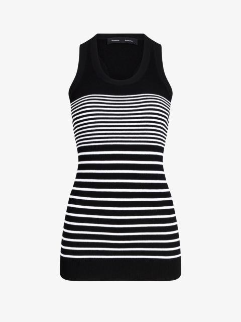 Roberts Top in Matte Viscose Rib