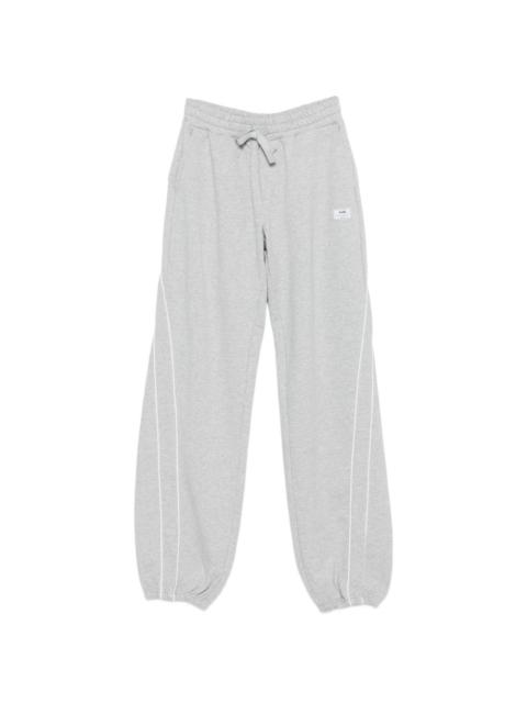 logo-patch track pants