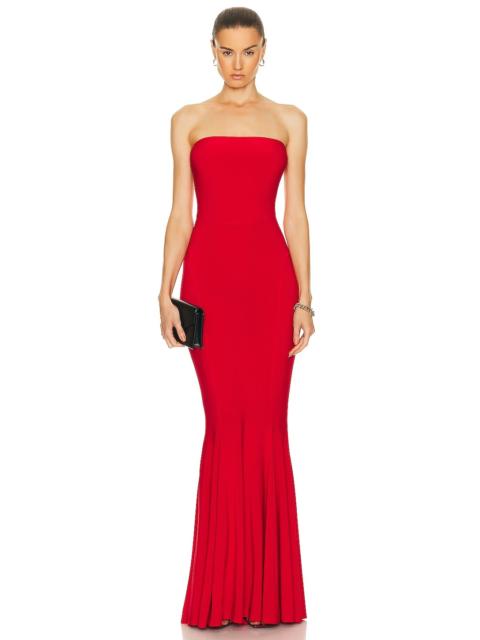 Strapless Fishtail Gown