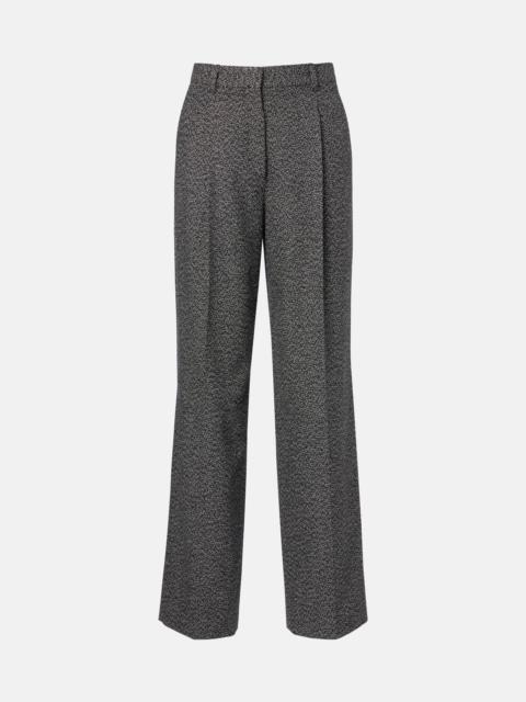 Mikkela cashmere and wool straight pants