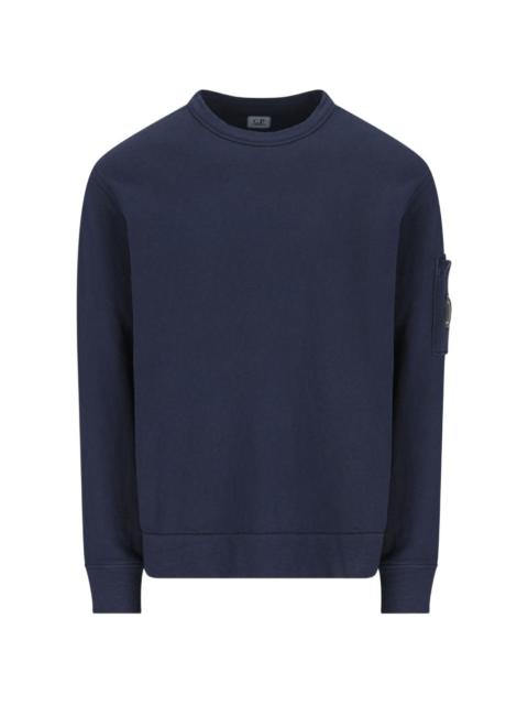 round-neck sweatshirt